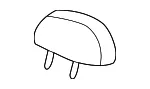 Headrest - Kia (89700-3C010GJF) - view 3