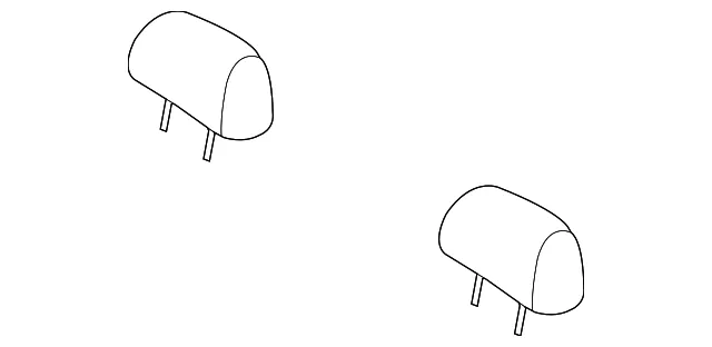 Headrest - Kia (89700-3F410715)