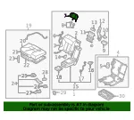 Headrest - Kia (89700-3T430KCF) - view 4