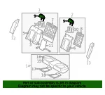 Headrest - Kia (89700-4C010AN4) - view 4