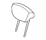 Headrest - Kia (89700-4D122KS2) - view 3