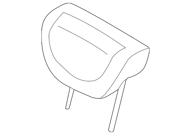 Headrest, Outer - Kia (89700-4D611AGX)