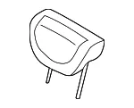 Headrest, Outer - Kia (89700-4D621CS2) - view 3
