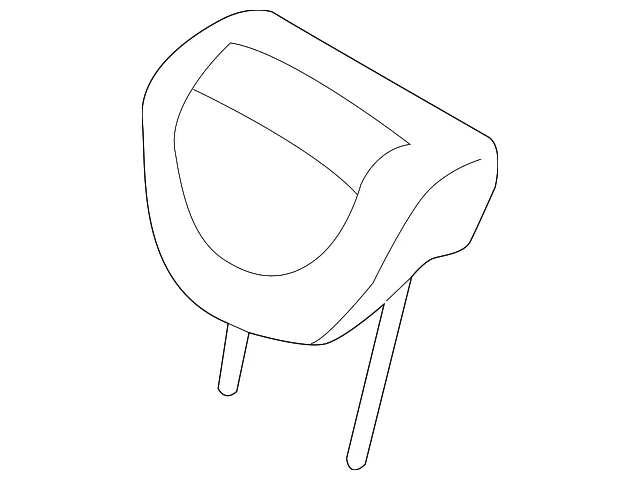 Headrest, Center - Kia (89700-4D640CS2)