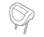Headrest, Center - Kia (89700-4D640CS2) - view 3