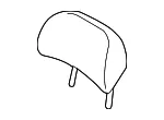 Headrest, Outer - Kia (89700-A7000K3D) - view 3