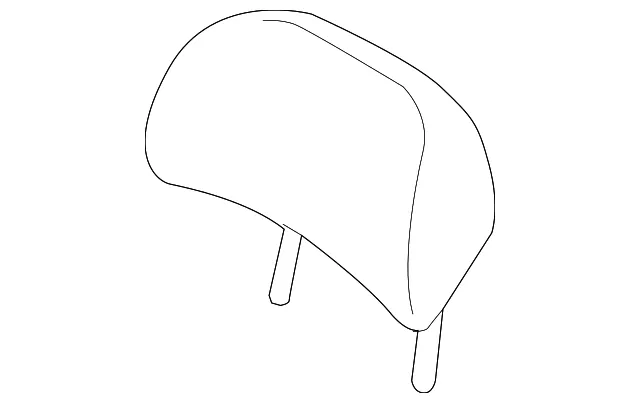 Headrest, Outer - Kia (89700-A7600K3E)