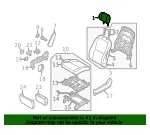 Headrest - Kia (89700-A9700DLA) - view 4