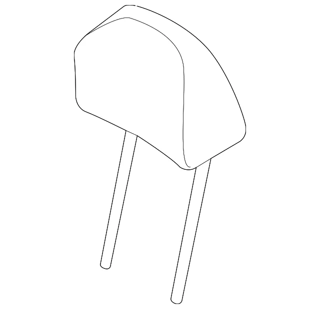 Headrest, Outer - Kia (89700-B2200KF6)