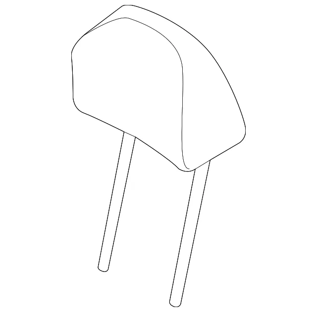 Headrest, Outer - Kia (89700-B2200KHX)
