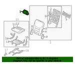 Headrest - Kia (89700-C6512C67) - view 4