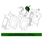 Headrest, Outer - Kia (89700-CV010CWV) - view 4