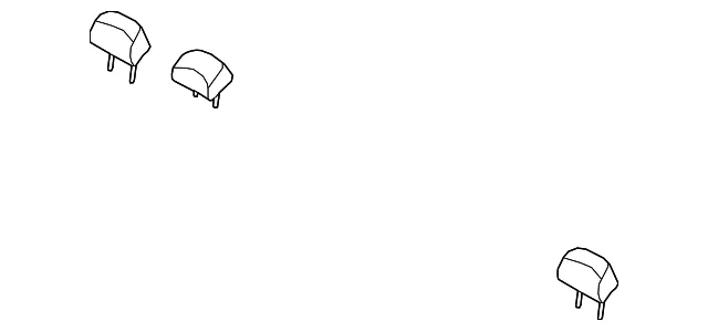 Headrest - Kia (89700-D4020HEF)