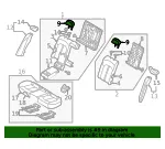 Headrest - Kia (89700-D5011A3J) - view 4