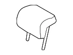 Headrest, Outer - Kia (89700-D90002AE) - view 3