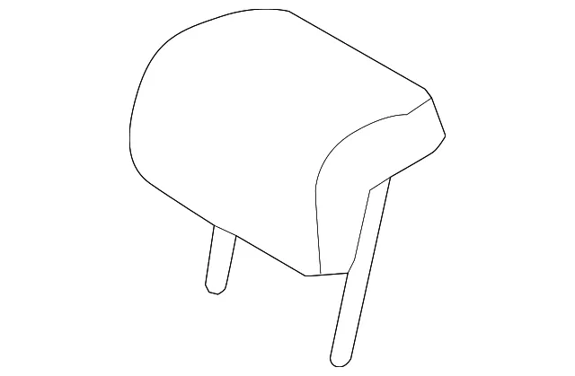 Headrest, Outer - Kia (89700-D9060BGN)