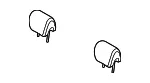 Headrest, Outer - Kia (89700-F6100YCE) - view 3