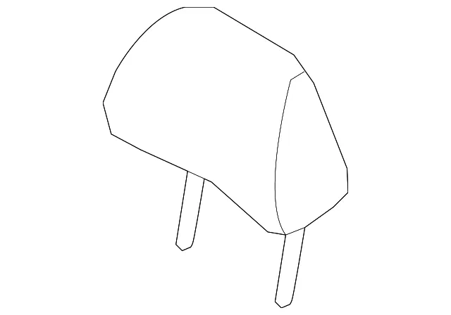 Headrest, Outer - Kia (89700-G5010DPS)