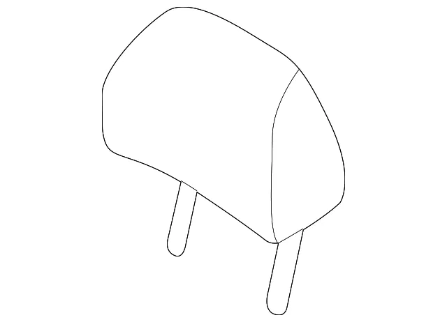 Headrest, Outer - Kia (89700-G5020AY7)
