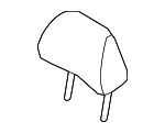 Headrest, Outer - Kia (89700-G5020B31) - view 3