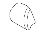 Headrest, Outer - Kia (89700-K0100SQ4) - view 3