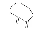 Headrest, Outer - Kia (89700-M7100B4B) - view 3