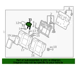 Headrest, Outer - Kia (89700-Q5320BQ7) - view 4