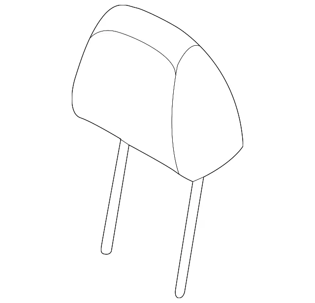Headrest - Kia (89700-R0010K5V)