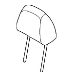 Headrest - Kia (89700-R0010K5V) - view 3