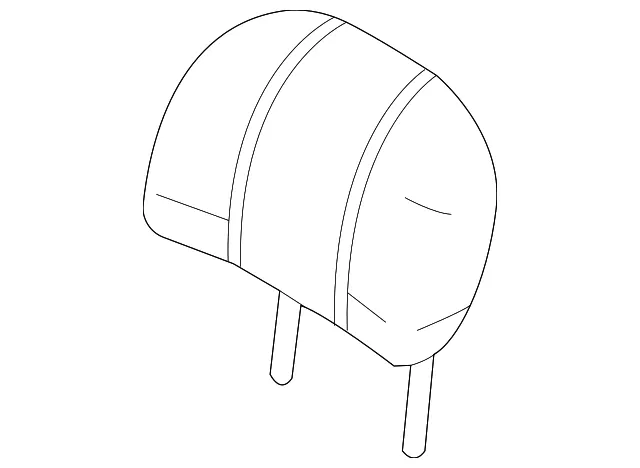 Headrest - Kia (89700-R0710KQ6)