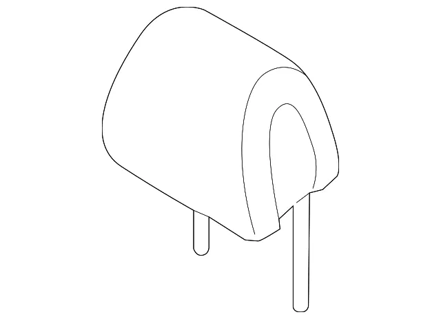 Headrest, Outer - Kia (89700-R5100MRU)