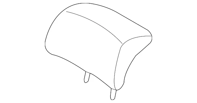 Headrest, Center - Kia (89701-2GJB0AG5)