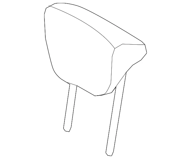 Headrest - Kia (89705-1D050461)