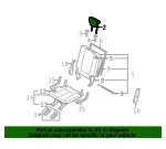 Headrest - Kia (89705-1D050461) - view 4