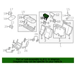 Headrest - Kia (89705-2J000ACG) - view 4