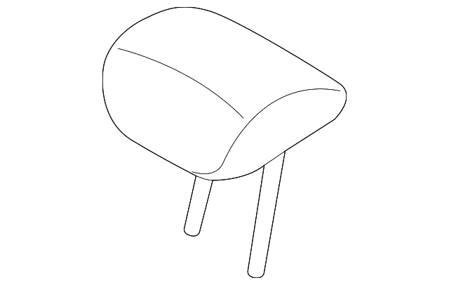 Headrest, Center - Kia (89705-B2050KE6)