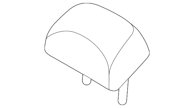 Headrest - Kia (89705-D4010A2G)