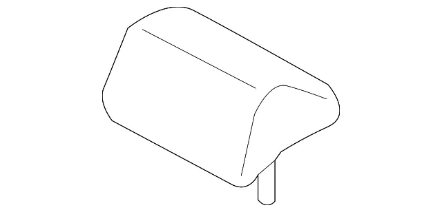 Headrest, Center - Kia (89705-F6100YCD)