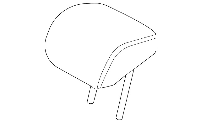 Headrest, Center - Kia (89705-K0120SQ8)