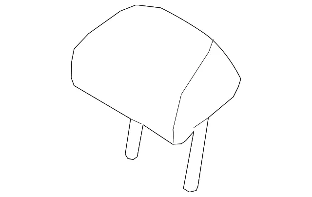 Headrest, Center - Kia (89705-M7100B4Y)