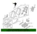 Headrest - Kia (89705-R0240KQ5) - view 4