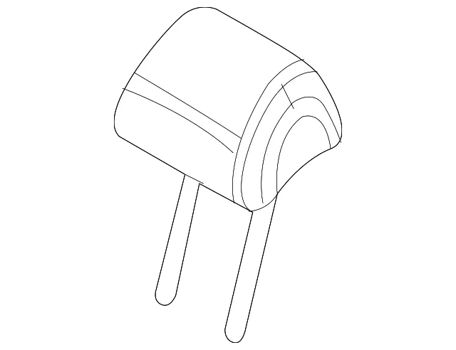 Headrest - Kia (89705-R0240KQ6)