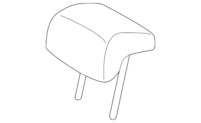 Headrest, Center - Kia (89705-R5101MC3)