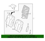 Headrest Guide - Kia (89721-S2000WK) - view 4