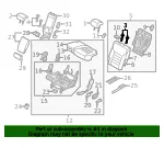 Headrest Guide - Kia (89722-C6000BHH) - view 4