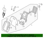 Headrest Guide - Kia (89722-R0310OFB) - view 4