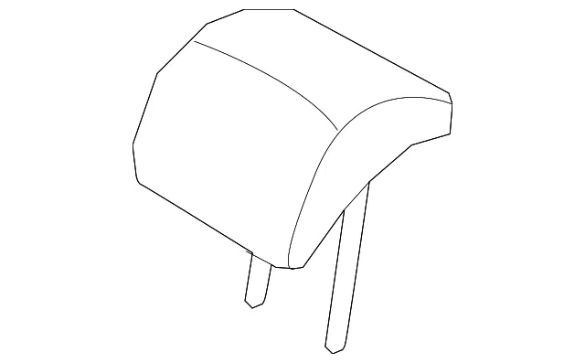 Headrest, Center - Kia (89730-G5010DPW)