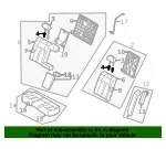 Headrest Guide - Kia (89780-L2000WK) - view 3