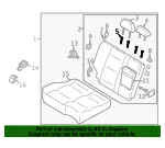 Headrest Guide - Kia (89790-3C210CY) - view 4