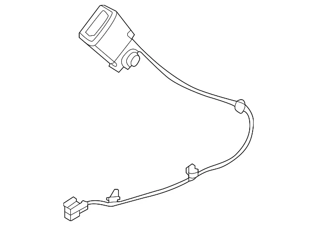 Outer Buckle - Kia (89830-CV500WK)
